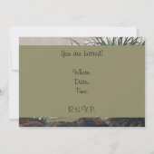 Audubon langsnavelige krulvogel kaart (Achterkant)