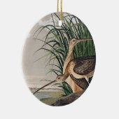 Audubon langsnavelige krulvogel keramisch ornament (Rechts)