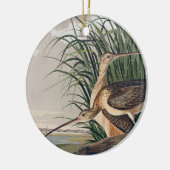 Audubon langsnavelige krulvogel keramisch ornament (Links)
