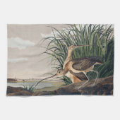 Audubon langsnavelige krulvogel theedoek (Horizontaal)