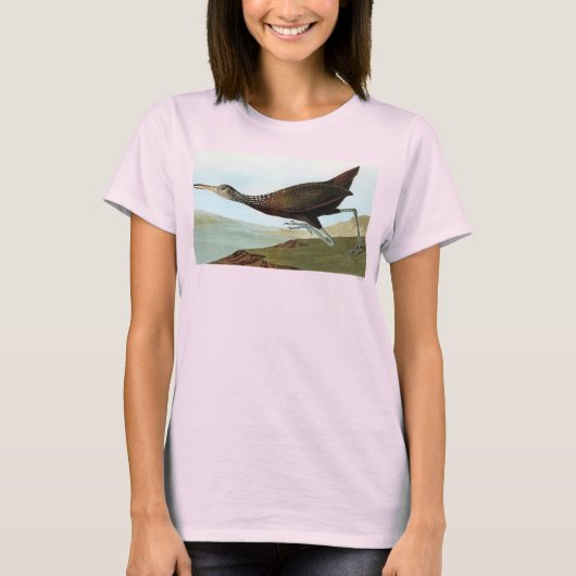 Audubon: Limpkin T-shirt (Voorkant)