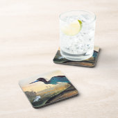 Audubon: Little Blue Heron Bier Onderzetter (Rechterzijde)