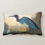 Audubon: Little Blue Heron Kussen<br><div class="desc">Little Blue Heron (Florida caerulea, of Egretta caerulea), na John James Audubon voor zijn 'Birds of America' 1827-38. | ID:0087784</div>