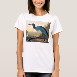 Audubon: Little Blue Heron T-shirt