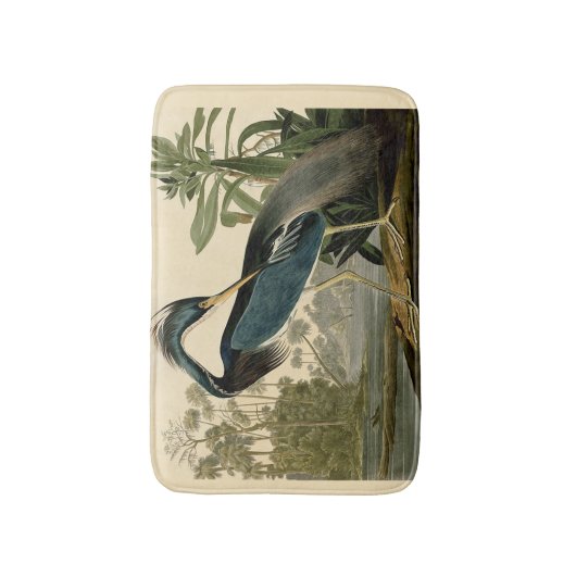 Audubon Louisiana Heron Birds America Art Badmat (Voorkant Verticaal)