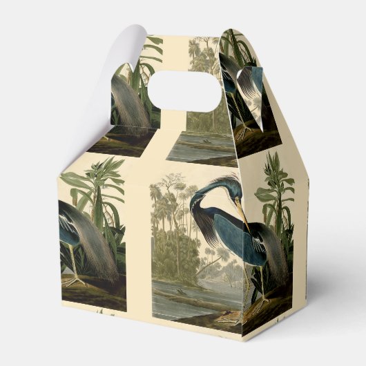 Audubon Louisiana Heron Birds America Art Bedankdoosjes (Achterkant)