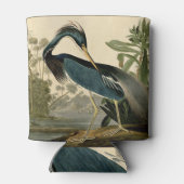 Audubon Louisiana Heron Birds America Art Blikjeskoeler (Achterkant)