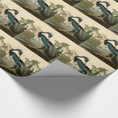 Audubon Louisiana Heron Birds America Art Cadeaupapier (Hoek)