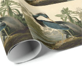 Audubon Louisiana Heron Birds America Art Cadeaupapier (Rol Hoek)