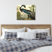 Audubon Louisiana Heron Birds America Art Canvas Afdruk (Insitu (Slaapkamer))