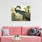 Audubon Louisiana Heron Birds America Art Canvas Afdruk (Insitu (Woonkamer))