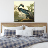 Audubon Louisiana Heron Birds America Art Canvas Afdruk (Insitu (Slaapkamer))
