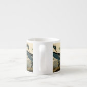 Audubon Louisiana Heron Birds America Art Espresso Kop (Achterkant)