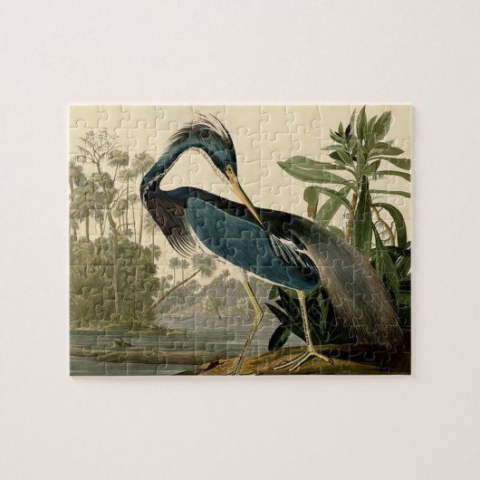 Audubon Louisiana Heron Birds America Art Legpuzzel (Horizontaal)