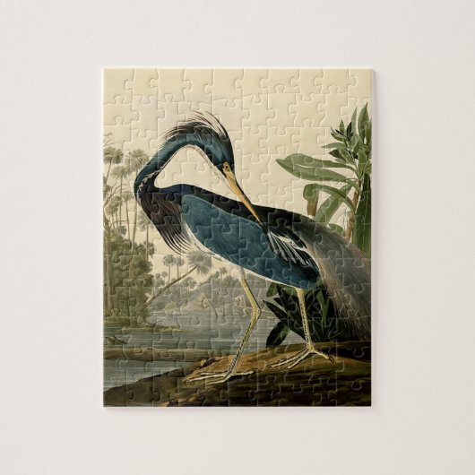 Audubon Louisiana Heron Birds America Art Legpuzzel (Verticaal)