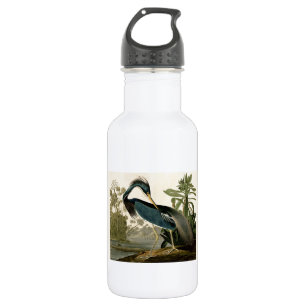 Audubon Louisiana Heron Birds America Art Waterfles