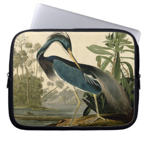 Audubon Louisiana Heron Laptop Sleeve