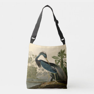 Audubon Louisiana Reiger Vogels Amerika Kunst Crossbody Tas