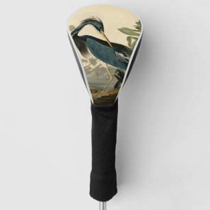 Audubon Louisiana Reiger Vogels Amerika Kunst Golfheadcover