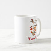 Audubon Mango kolibrie in edelstenen kleuren Koffiemok (Voorkant rechts)