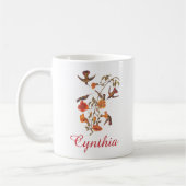 Audubon Mango kolibrie in edelstenen kleuren Koffiemok (Links)