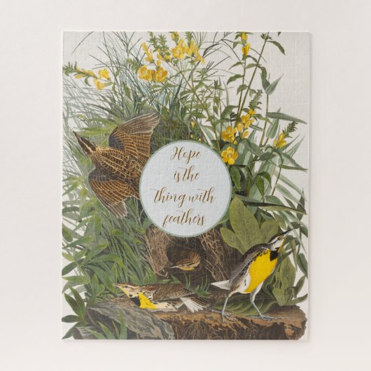 Audubon Meadowlark Print Legpuzzel (Verticaal)
