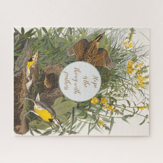  Audubon Meadowlark Print Legpuzzel (Horizontaal)