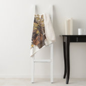 Audubon Mockingbird Family vs Snake Sherpa Deken (In situ)