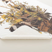 Audubon Mockingbird Family vs Snake Sherpa Deken (3/4)