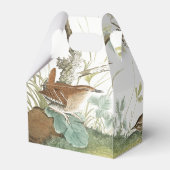 Audubon Nest Wren Vogels Wildlife Favor Box Bedankdoosjes (Achterkant)