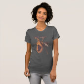 Audubon Paarse Martin Birds en Gourd Nest T-shirt (Voorkant volledig)