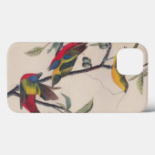 Audubon Painted Bunting Bird Wildlife Case-Mate iPhone Case (Achterkant (horizontaal))