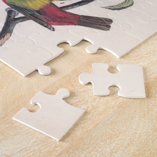 Audubon Painted Bunting Bird Wildlife Legpuzzel (Zijkant)