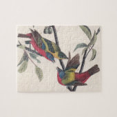 Audubon Painted Bunting Bird Wildlife Legpuzzel (Horizontaal)