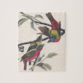 Audubon Painted Bunting Bird Wildlife Legpuzzel (Verticaal)