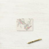 Audubon Painted Bunting Bird Wildlife Post-it® Notes (Op bureau)