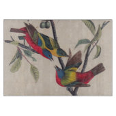Audubon Painted Bunting Bird Wildlife Snijplank (Voorkant)