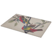 Audubon Painted Bunting Bird Wildlife Snijplank (Hoek)