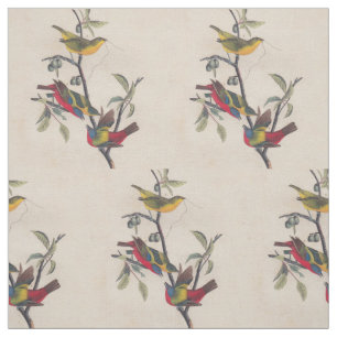 Audubon Painted Bunting Bird Wildlife Stof