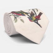 Audubon Painted Bunting Bird Wildlife Stropdas (Opgerold)