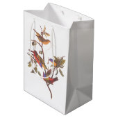 Audubon Painted Bunting Birds is Wild Plum Tree Medium Cadeauzakje (Achterkant Gekanteld)