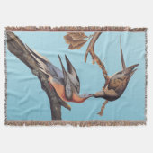 Audubon Pair van het zogende reizigersverkeer Deken (Voorkant)