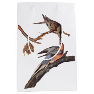 Audubon Pair van het zogende reizigersverkeer Medium Cadeauzakje