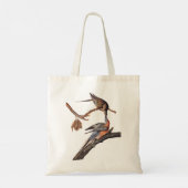 Audubon Pair van het zogende reizigersverkeer Tote Bag (Achterkant)