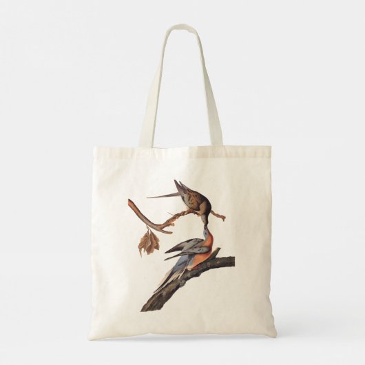 Audubon Pair van het zogende reizigersverkeer Tote Bag (Achterkant)