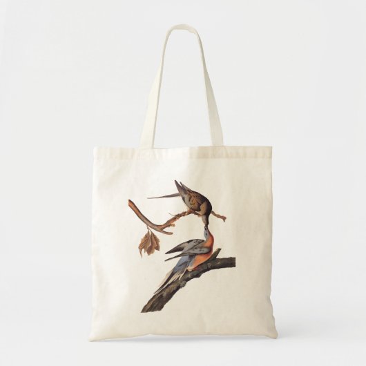 Audubon Pair van het zogende reizigersverkeer Tote Bag (Voorkant)