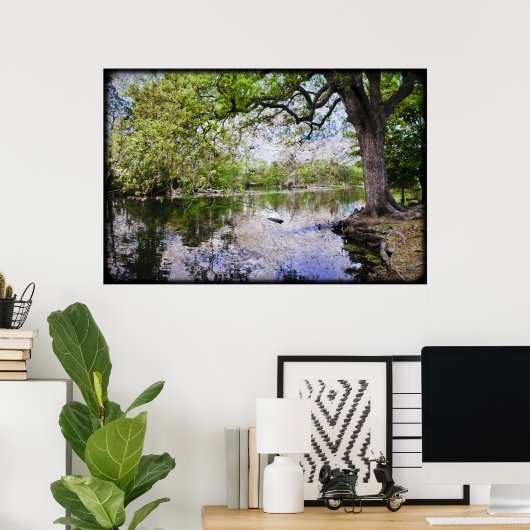 Audubon Park Poster (Thuiskantoor)