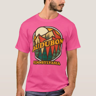  Audubon Pennsylvania Mountain Hiking Souve T-shirt