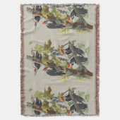 Audubon Pileated Woodpecker Bird Painting Deken (Voorkant Verticaal)