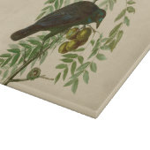 Audubon Purple Grackle Vogelprint Vintage Botanisc Snijplank (Hoek)